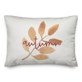 thumbnail image 2 of Creative Products Autumn Watercolor Leaf 20 x 14 Spun Poly Pillow, 2 of 3