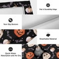 thumbnail image 6 of Halloween Outdoor Rug for Patio/Deck/Porch, Non-Slip Large Area Rug 5 x 7 Ft, Spooky Pumpkins Horror Bat Black Orange Indoor Outdoor Rugs Washable Area Rugs, Reversible Camping Rug Carpet Runner, 6 of 8