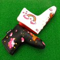 thumbnail image 3 of Palo de golf Headcover Blade Putter Transporte Head Cover Accesorios de palos blanco Sharpla Headcover del putter del golf, 3 of 8