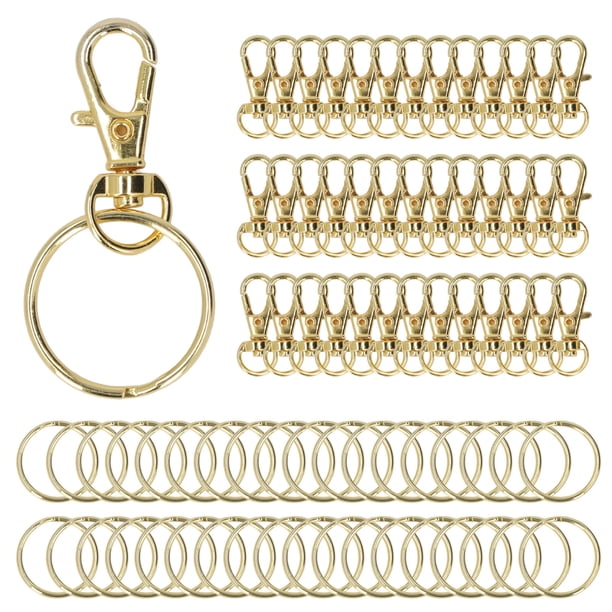 Clip de llavero broche de pinza de langosta de Metal A Prueba de Herrumbre dorado ANGGREK