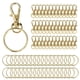 thumbnail image 1 of Clip de llavero broche de pinza de langosta de Metal A Prueba de Herrumbre dorado ANGGREK, 1 of 8