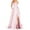 Pink, variant on MSJUHEG Womens Dresses Wedding Guest Dresses For Women Prom Dresses Long Elegant Halter Backless Long Dresses Crisn Satin Party Side Slit Wedding Evening Party Dress Women'S Formal Dresses Brown L