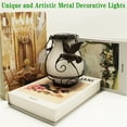thumbnail image 4 of Naierhg Solar Light Simulation Fire Design Waterproof Metal Solar Hanging Light for Garden, 4 of 8