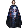 thumbnail image 1 of New Hair Cutting Cape Pro Salon Hairdresser Gown Barber Cloth Pattern Apron, 1 of 8