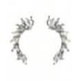 thumbnail image 1 of Joyería Chaqueta Pendientes Brillante Zircon Pave Metal Ear Cuff Wrap C, 1 of 5