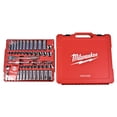 thumbnail image 2 of Milwaukee 56-Piece 3/8 in Drive Ratchet and Socket Set (48-22-9008) – 90-Tooth Ratchet, Slim Profile, SAE and Metric Sockets, 2 of 5