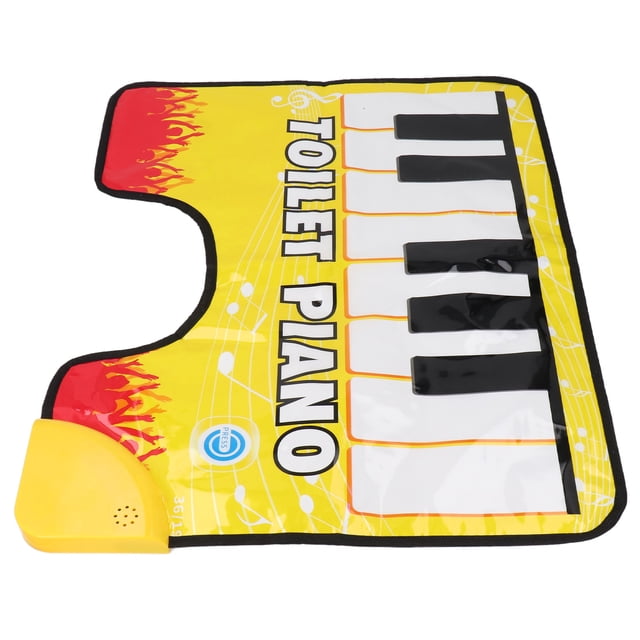 Alfombra de Piso de Piano, PVC Piano Sounding Alfombra Relajació Impermeable para El Hogar