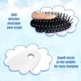 thumbnail image 3 of Abaima 4 Pack Toddler Hair Brush, Unicorn Baby Hair Brush, Small Hair Brush for Kids, Travel Detangler Brush for Straight Curly Thick Hair, Cute Mini Travel Brush with Air Cushion for Little Girls, 3 of 7
