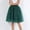 Army Green-C, variant on Women's Suede A Line Midi Skirt With Elastic Waist And Front Pockets For Fall And Winter Skirt Running Skirt
