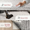 thumbnail image 2 of nuLOOM Talula Soft Textured Tassel Area Rug, 3' x 5', Talula Beige, 2 of 13