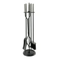 thumbnail image 1 of Minuteman International Neoclassic Fireplace Tools, Polished Chrome & Black, 1 of 5