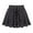 Black, variant on OAVQHLG3B Fashion Womens Plus Size Skirt Polka Dots Floral Printed Loose Pleated Lace-up Ladies Summer Casual Shorts Skirt