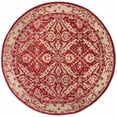 thumbnail image 4 of SAFAVIEH Anatolia Lysette Floral Area Rug, Red/Ivory, 9' x 12', 4 of 7
