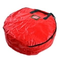 thumbnail image 4 of Sac de Rangement de Noël, Forme Ronde Sac de Rangement pour Couronne de Noël pour Fête pour Bureau pour Maison, 4 of 7
