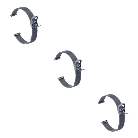 Injueey Correa de reloj deportivo impermeable al aire libre correa de repuesto ajustable transpirable hombres Fitness entrenamiento gris Type1 NO1