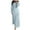 Sky Blue, variant on TJAZFJPA Shirt Dresses for Women Women 2025 Casual Fashion Autumn and Winter Solid Color Long Sleeve O Neckclose Fitting Dress Casual Dress Petite Dresses for Women Sparkly Dress