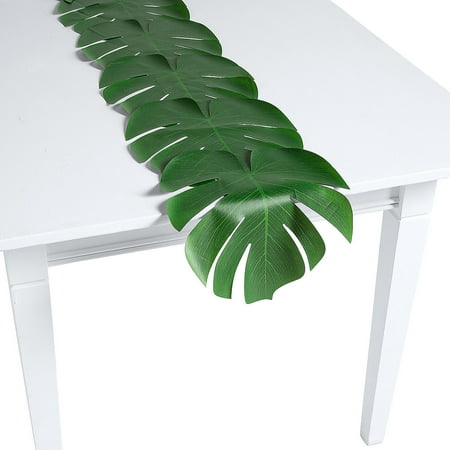 

Palm Leaf Table Runner Home Decor Luau 1 Pieces