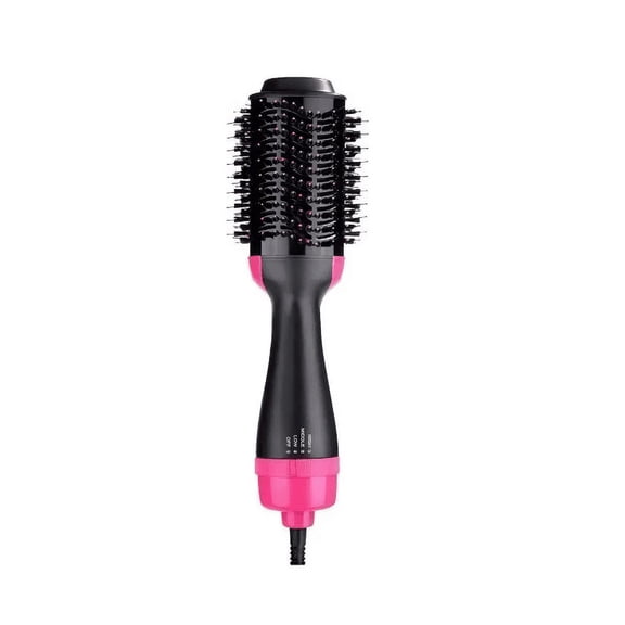 Cepillo Secador Cabello Electrico Alisador Rizador 3 En 1 Step One