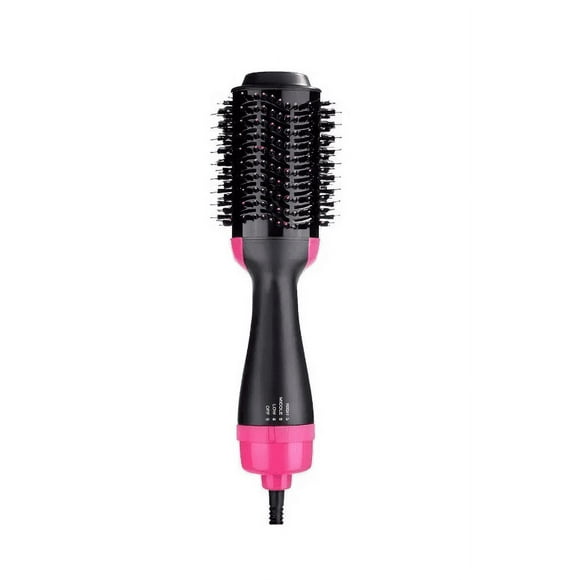 Cepillo Secador Cabello Electrico Alisador Rizador 3 En 1 Step One