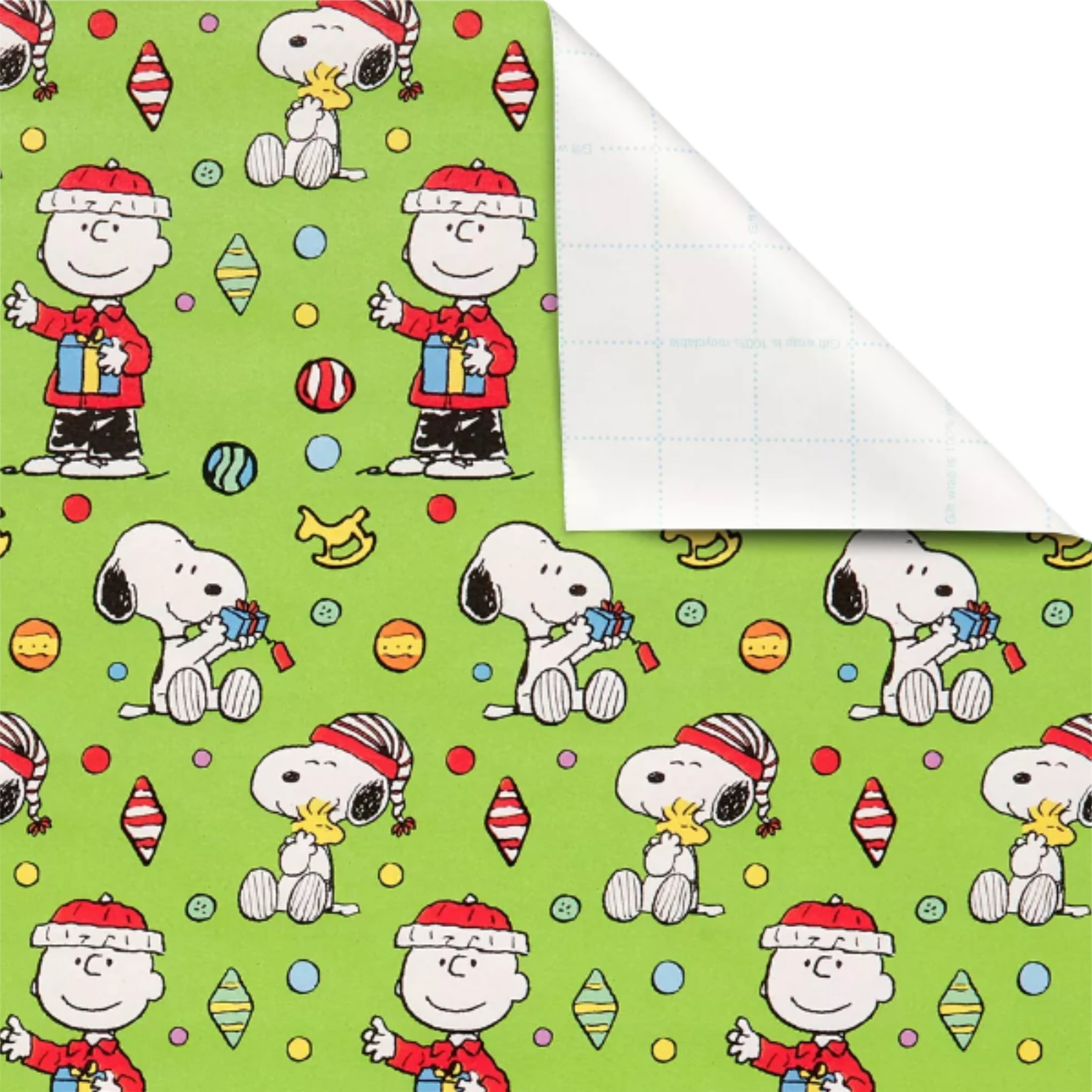 Peanuts wrapping paper sale
