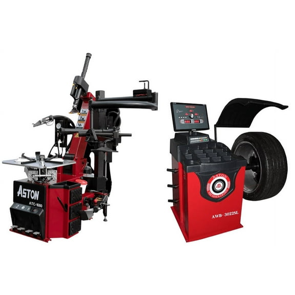 Aston Technologies* Tilt Back Tire Changer Combo 2.0HP Stronger Motor 1680-3022