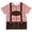 A#Red1254, variant on XIAOCHA Men's Suspender Print T-Shirt Oktoberfest Bavarian Casual Short Sleeve Round Neck Tee