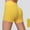 #144-Yellow, variant on Women's High-Waisted Workout Shorts with Tummy Control, Breathable Quick-Dry Anti-See-Through Yoga Shorts for Fitness and Daily Wear