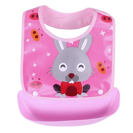 

Leutsin Baby Detachable Kids Boys Girls Feeding Apron Saliva Towel Bib Smock