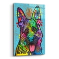 thumbnail image 2 of Epic Art 'German Shepherd (Love Collection)' by Dean Russo, Acrylic Glass Wall Art, 12"x16", 2 of 8