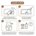 thumbnail image 3 of Ensemble de Packs d'Huile de Ricin, Utilisation Pratique Pack d'Huile de Ricin Ergonomique 10 Pcs Coton pour la Maison, 3 of 7
