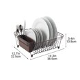 thumbnail image 4 of Yhmxh Kitchen Gadgets Kitchen Essentials Home Kitchen Iron Storage Rack Countertop Rack Tableware Storage Drainage Rack Kitchen Aid Attachments Kitchen Accessories for Home Kitchen Camping, 4 of 6