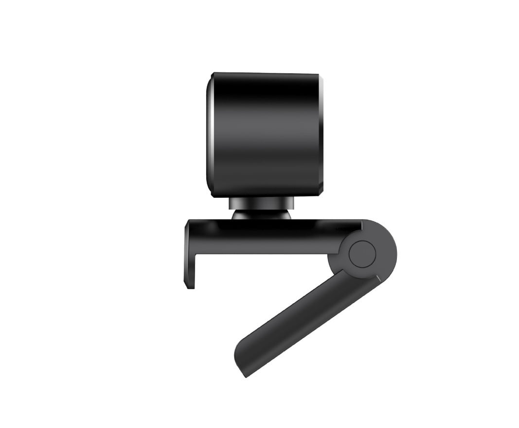 1080P HD USB Webcam with Mic, LED Light & Brightness Adjuster for Video Chat & Conference