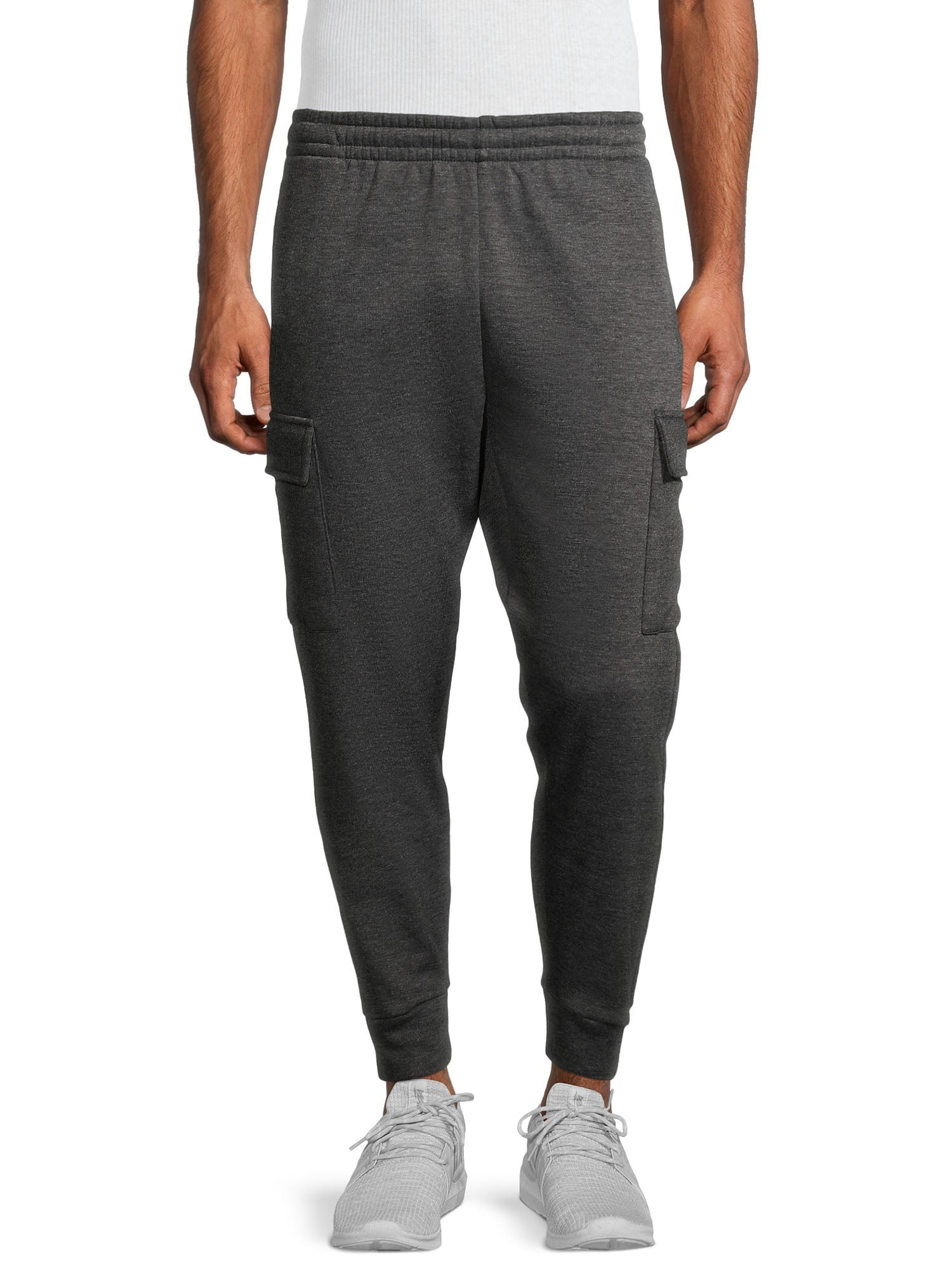 Unipro Men's Solid Cargo Fleece Sweatpants - Walmart.com