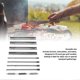 thumbnail image 4 of Grill Replacement Heat Plate Tube Set Stainless Steel Versatile Easy to Install Gas Grill Heat Plate Tube for Gas Grill, 4 of 5