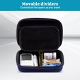 thumbnail image 4 of Estuche de viaje para diabéticos ProCase Hard Shell Navy, 4 of 7