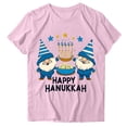 thumbnail image 1 of Blusas de Manga Corta para las Mujeres Divertida Impresión Cuello Redondo Camiseta Vintage, Blusas de Primavera para las Mujeres, 1 of 1