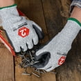 thumbnail image 3 of Truline Mission 222 Cut-Resistant Coated & Dipped Gloves, Cut Level A2, Grey, Size S, Case of 144, 3 of 5