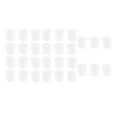 thumbnail image 4 of 30pcs Guitar Silicone Finger Protectors Breathable Finger Cots Transparent Fingertip Protectors M Size, 4 of 14