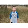 thumbnail image 4 of 7 ate 9 Apparel Boy's Father's Day Vintage Baseball Tee Blue, 4 of 4