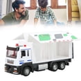 thumbnail image 1 of Container Truck Toy, 1:32 Container Car Toy Rubber Tires Sound With Battery For Birthday For Clidren, 1 of 5