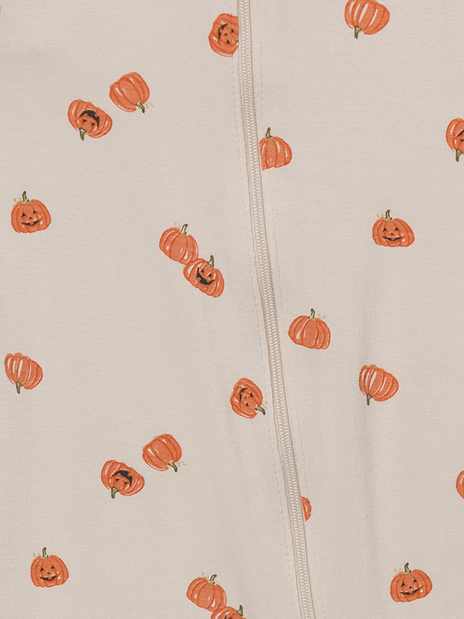 Modern Moments by Gerber Neutral Two-Way Zip Viscose Sleep ´N Play Footed Pajama , Sizes Newborn - 6/9 Months