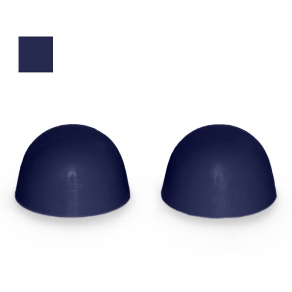 American Standard Plastic Toilet Bolt Caps, Royal Copenhagen Blue, Set of 2