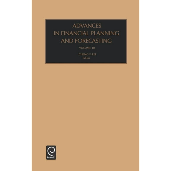 Advances in Financial Planning and Forec Advances in Financial Planning and Forecasting, Book 10, (Hardcover)
