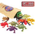 thumbnail image 4 of Set de miniranas de goma Toy ValeForToy con bolsa de regalo para niños ValeforToy ValeforToy, 4 of 6