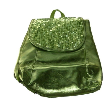 Confetti - Confetti Green Sequin Mini Backpack Girls Sparkling Back Pack Purse - 0