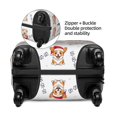 thumbnail image 2 of Fotbe Corgi With Santa Claus Hat Funda Protectora para Equipaje, Antirrayones y Resistente a la Suciedad, Compatible con Maletas de 18 a 32 Pulgadas-Small, 2 of 7