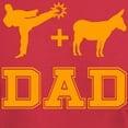 thumbnail image 3 of CafePress - Kick @Ss Dad T Shirt - Men's Classic Graphic Cotton T-Shirt, 3 of 4