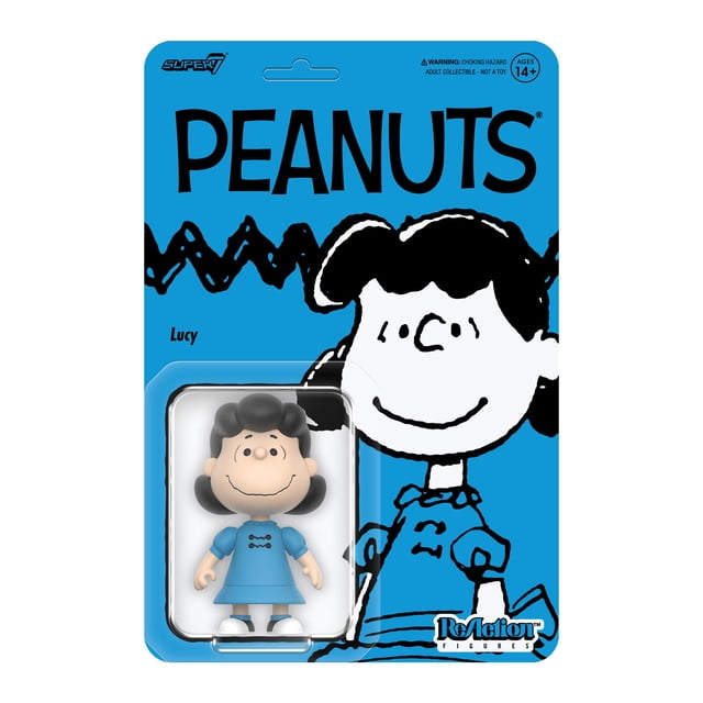 Figura de Acción Super7 Peanuts Lucy 9.5 cm Clásica con Tarjeta