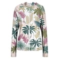 thumbnail image 5 of Women's Sun Protection Jacket Hoodie Clothing Lightweight Long Sleeve Sun Cover Up Shirt with Fashion Print, Athletic Lightweight Full-Zip Long Sleeve Outdoor, Green, XL, 5 of 5
