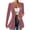 a01Pink, variant on Yyeselk Women Open Front Velour Cardigan Coat Long Sleeve Button Down Tunic Blazer Cardigans Slim Fit Trendy Elegant Outerwear Black L